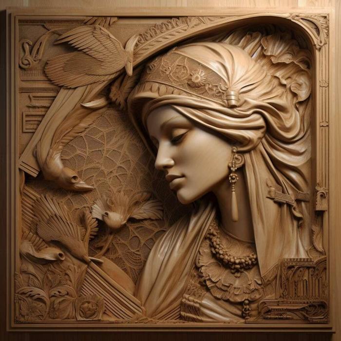 نموذج ثلاثي الأبعاد لآلة CNC 3D Art 